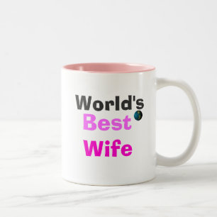 World's Best Wife Two-Tone Coffee Mug