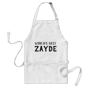 World's Best Zayde Standard Apron