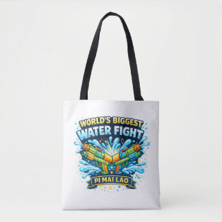 World's Biggest Water Fight – Pi Mai Lao Tote Bag