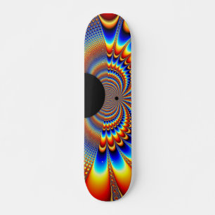 Worlds Collide - Fractal Skateboard