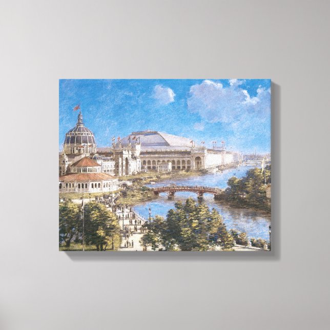 World's Colombian Exposition by Theodore Robinson Canvas Print (Front)