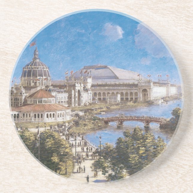 World's Colombian Exposition by Theodore Robinson Coaster (Front)
