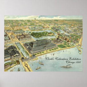 World's Columbian Exposition, Chicago, 1893 Poster