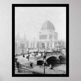 World's Columbian Exposition in Chicago 1893 Poster