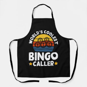 World's Coolest Bingo Caller Apron