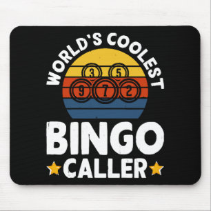 World's Coolest Bingo Caller Mouse Pad