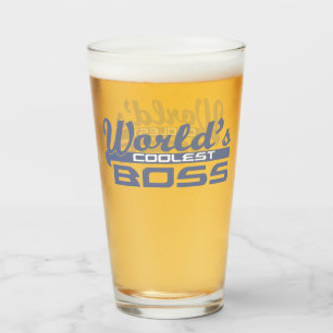 World's Coolest Boss Glass