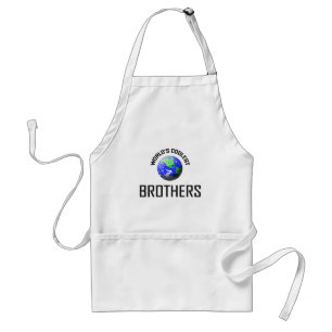 World's Coolest Brothers Standard Apron