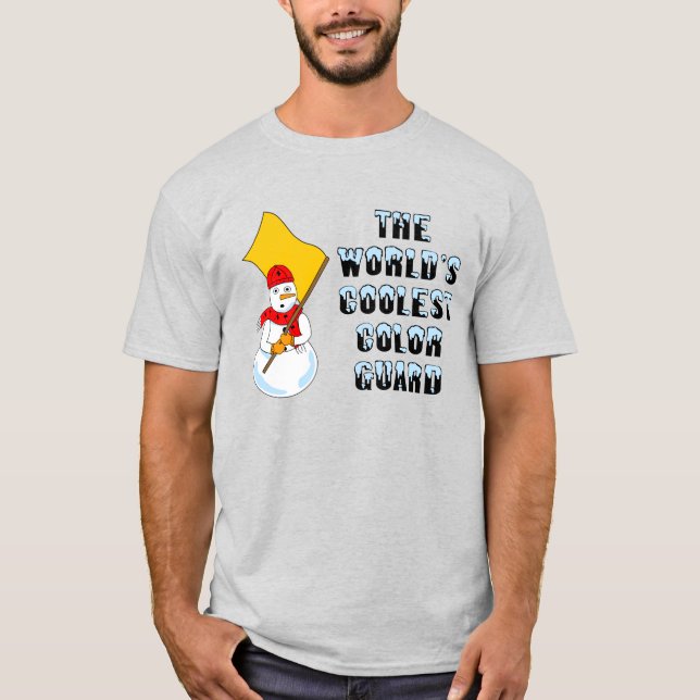 World's Coolest Colour Guard T-Shirt (Front)