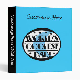World's Coolest Dad Gifts Binder