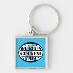 World's Coolest Dad Gifts Keychain