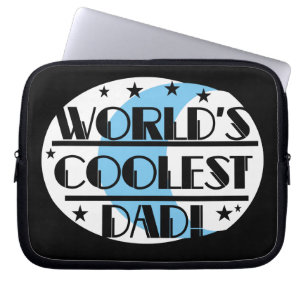 World's Coolest Dad Gifts Laptop Sleeve