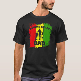 World's Coolest Dad Rasta Rastafari Reggae Fathers T-Shirt