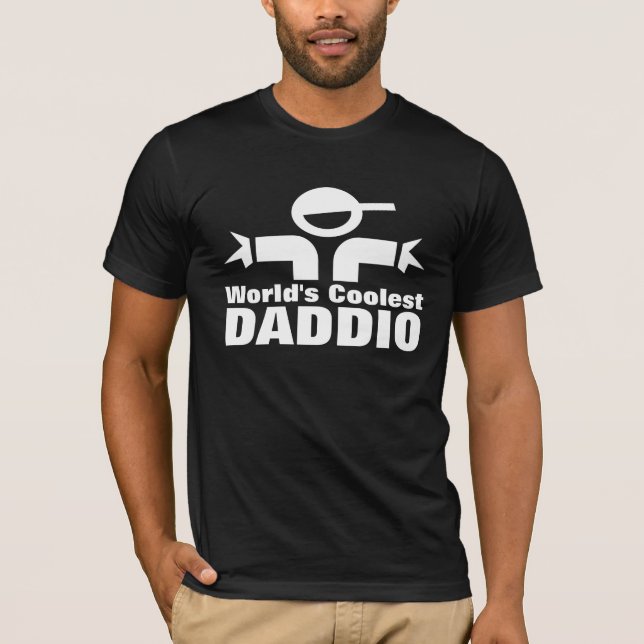 World's Coolest Daddio T shirt (Front)