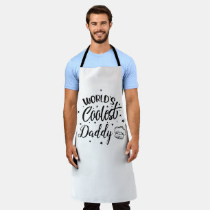 World's Coolest Daddy Father's Day Apron