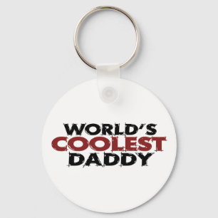 Worlds Coolest Daddy Keychain