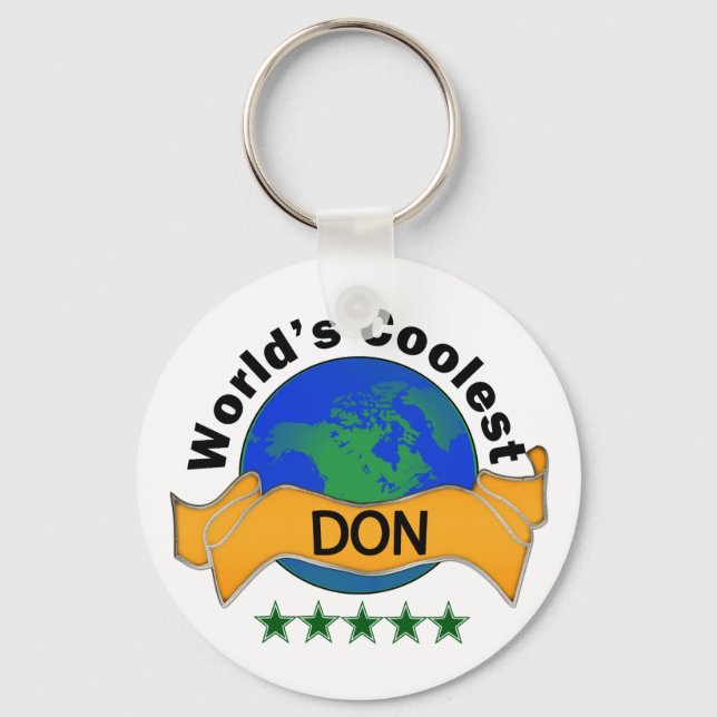 World's Coolest Director Of Nurses Keychain (Front)