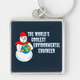 World's Coolest Environmental Engineer Keychain