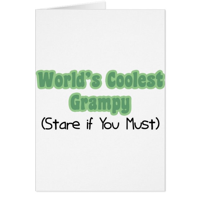 World's Coolest Grampy (Front)