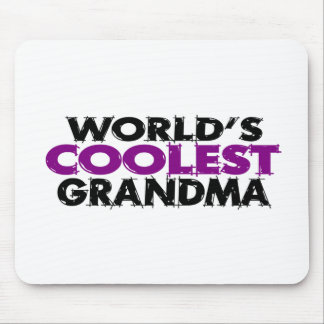 Worlds Coolest Grandma Mouse Pad