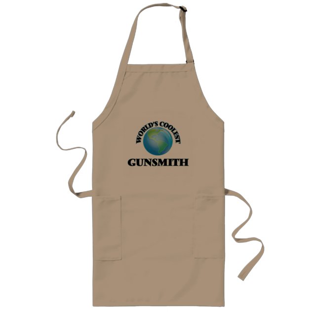 World's coolest Gunsmith Long Apron (Front)