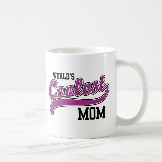 World's Coolest Mom Coffee Mug (Right)