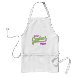 World's Coolest Mom Standard Apron
