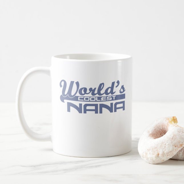 World's Coolest Nana Coffee Mug (With Donut)