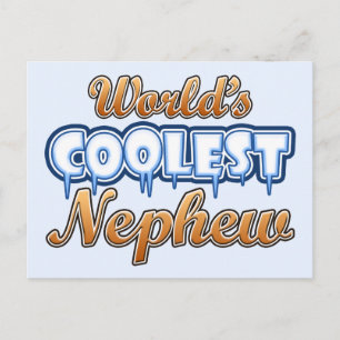 World's Coolest Nephew Postcard