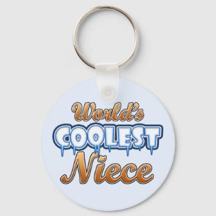 World's Coolest Niece Keychain