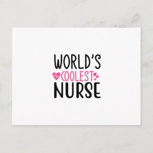 World's Coolest Nurse Postcard