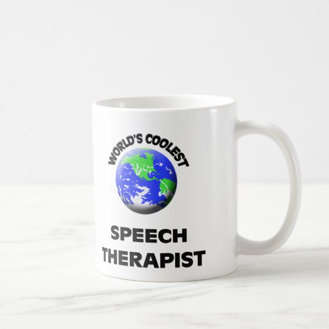 World's Coolest Speech Therapist Coffee Mug (Right)