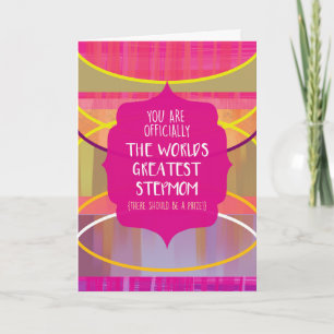 World's Coolest Step Mom Card