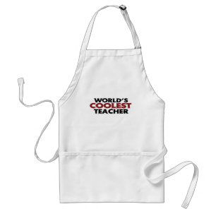 Worlds Coolest Teacher Standard Apron