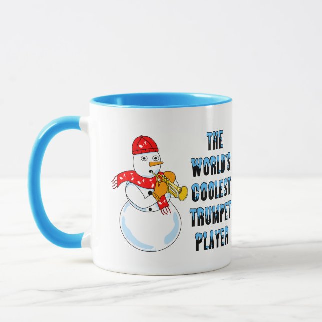 World's Coolest Trumpet Mug (Left)