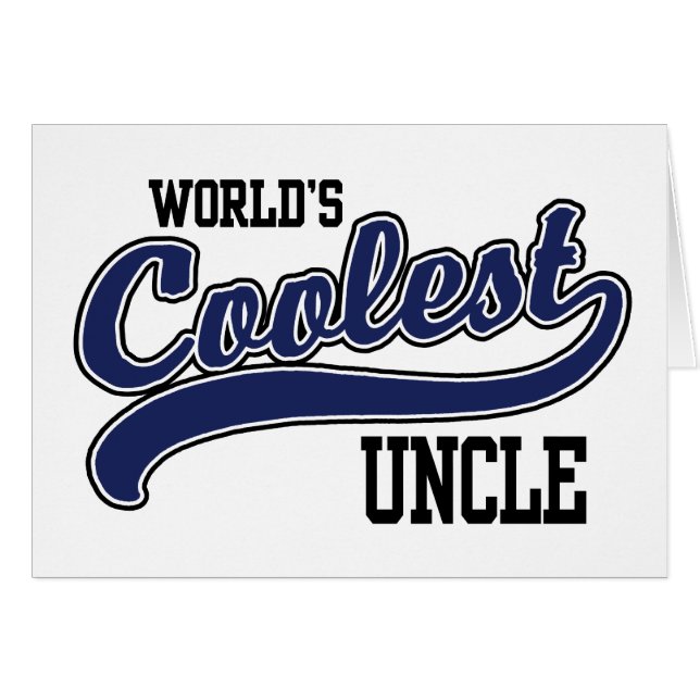 World's Coolest Uncle (Front Horizontal)