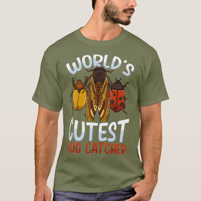 Worlds Cutest Bug Catcher T-Shirt (Front)