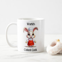 World's Cutest Cook Rabbit Mug