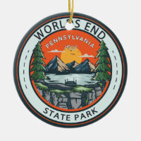 Worlds End State Park Pennsylvania Badge