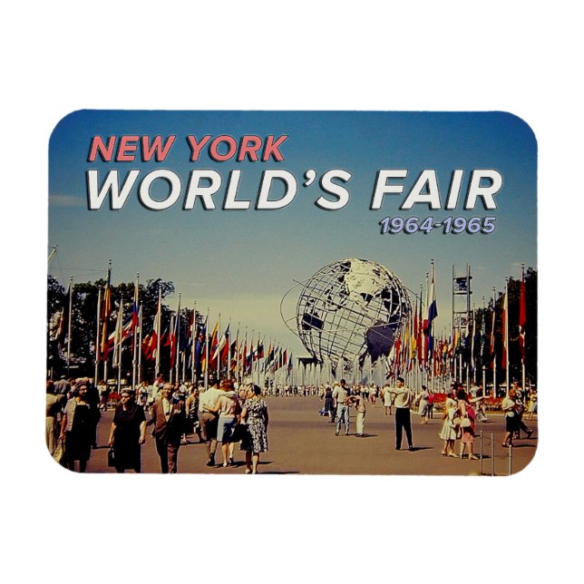 World's Fair 1964 Magnet (Horizontal)