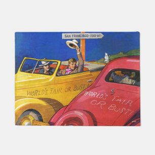 World's Fair or Bust Doormat