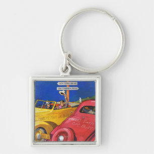 World's Fair or Bust Keychain