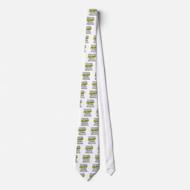 World's Funniest Plastic Surgeon Tie (Front)