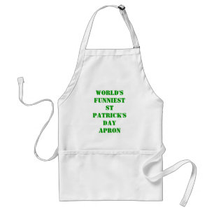 World's funniest St Patrick's day Standard Apron