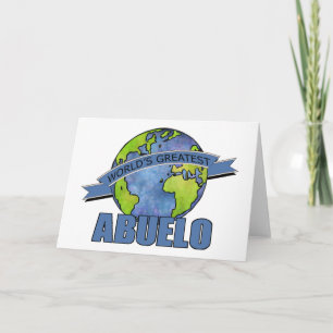 World's Greatest Abuelo Card