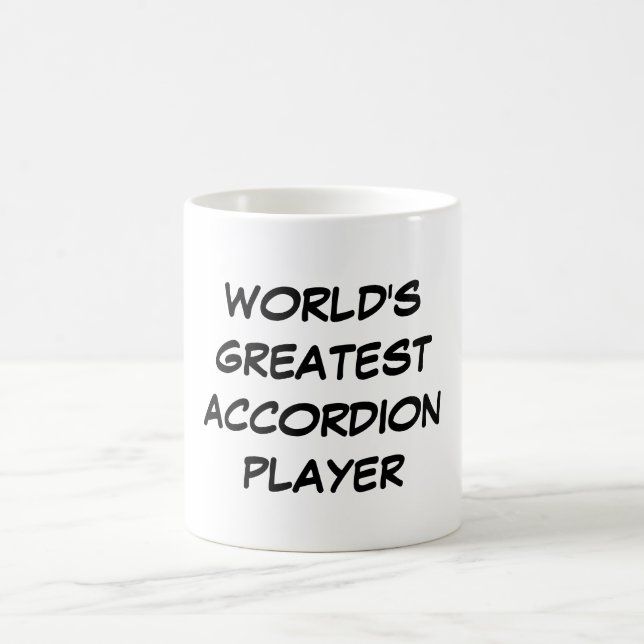 "World's Greatest Accordion Player" Mug (Center)