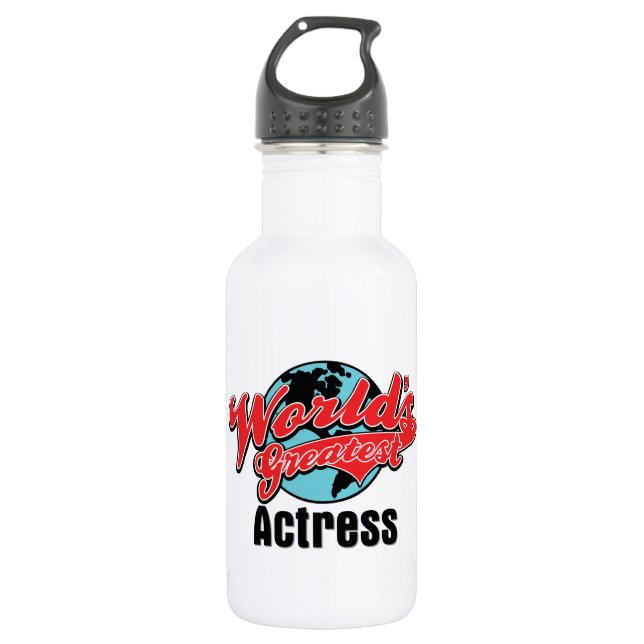 Worlds Greatest Actress 532 Ml Water Bottle (Front)