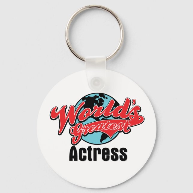 Worlds Greatest Actress Keychain (Front)