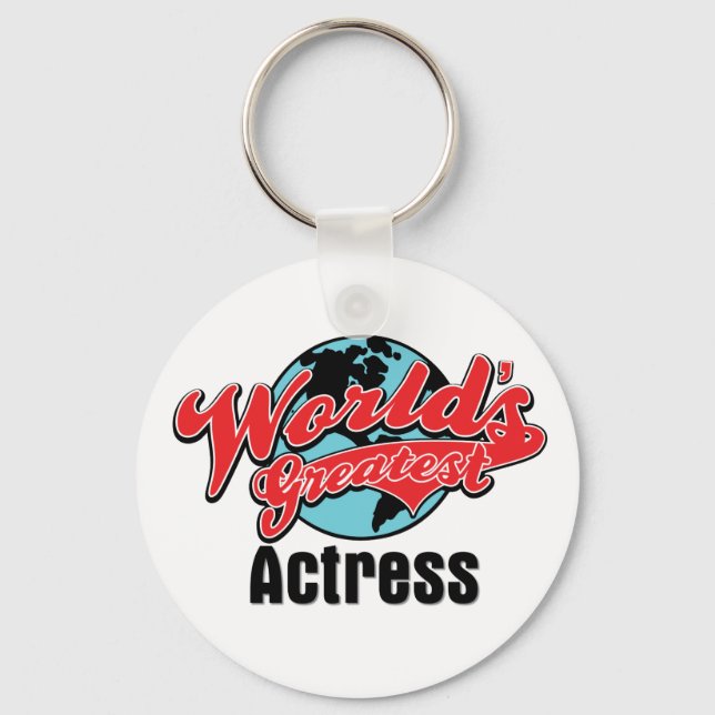 Worlds Greatest Actress Keychain (Front)
