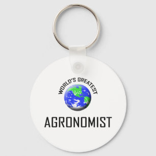 World's Greatest Agronomist Keychain